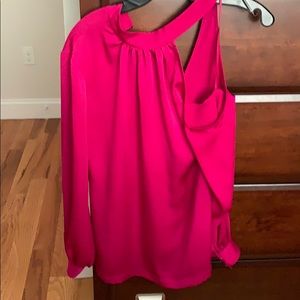 Trina Turk pink blouse.